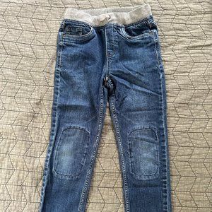 Hanna Andersson Pull-On Double Knee Slim Jeans